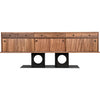 Noir Wolf Sideboard, Dark Walnut, 82" W