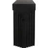 Noir Acropolis Console - Industrial Steel, 64" W