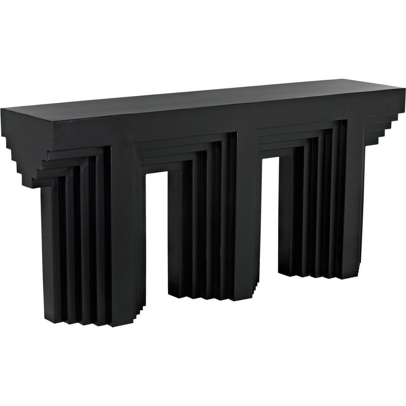 Primary vendor image of Noir Acropolis Console - Industrial Steel, 64