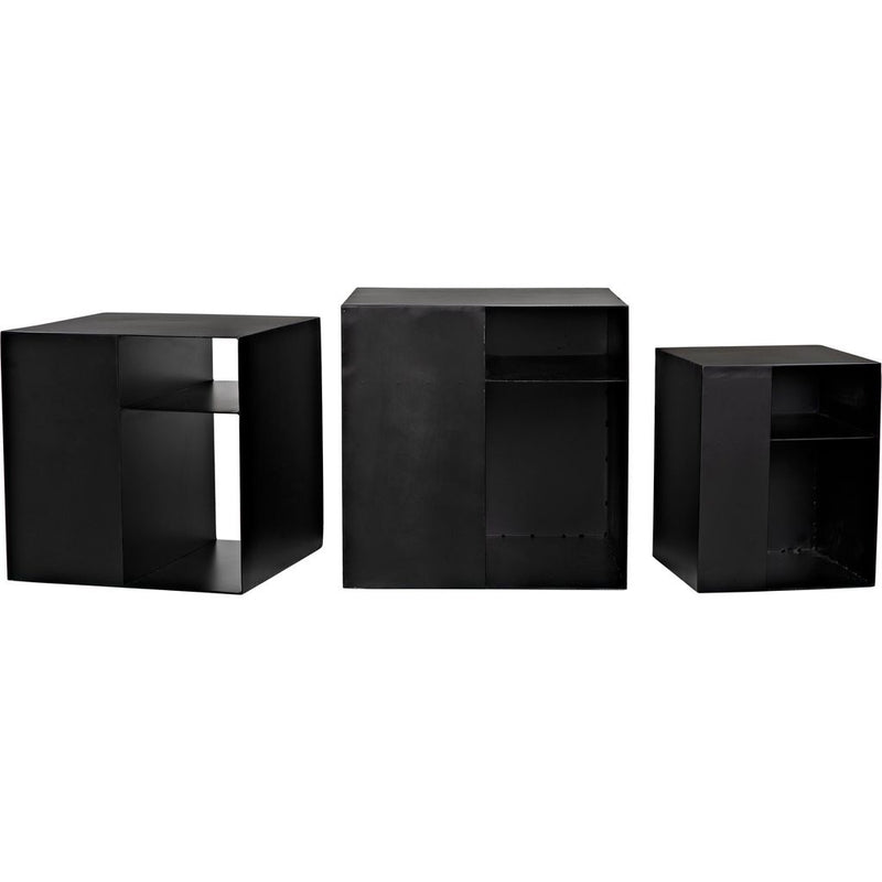 Primary vendor image of Noir Gropius Cubes - Industrial Steel, 51