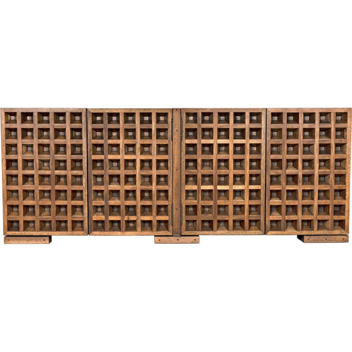 Noir Nuala Sideboard - Walnut, 77.5" W