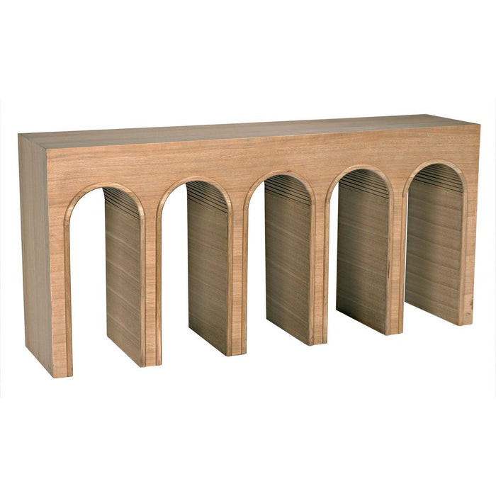 Primary vendor image of Noir Enzo Console, White Oak, 68.5" W