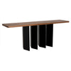 Primary vendor image of Noir Delta Console w/ Metal Base, 80" W