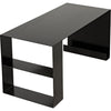 Noir Black Steel Desk, 60" W