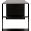 Noir Black Steel Desk, 60" W