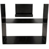 Noir Black Steel Desk, 60" W