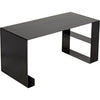 Noir Black Steel Desk, 60" W