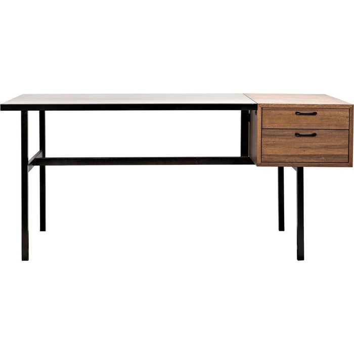 Primary vendor image of Noir Algeron Desk w/ Black Steel, 66" W