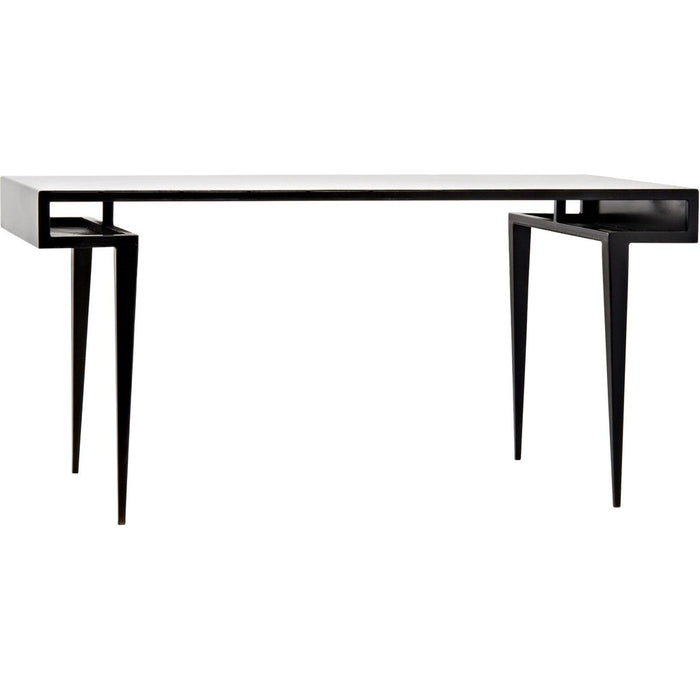 Primary vendor image of Noir Stiletto Desk, Black Steel, 62" W