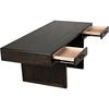 Noir Degas Desk, Ebony Walnut, 76" W