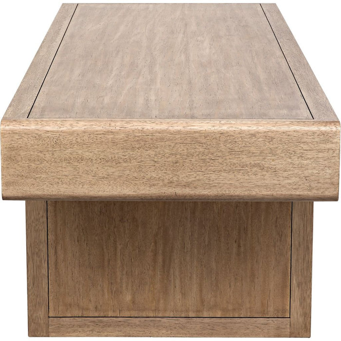 Noir Degas Desk, Washed Walnut, 76" W