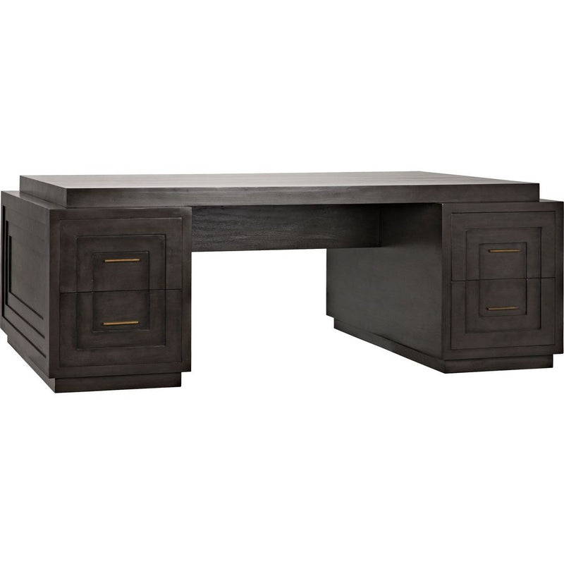 Primary vendor image of Noir Mentor Desk, Pale - Mahogany & Veneer, 86