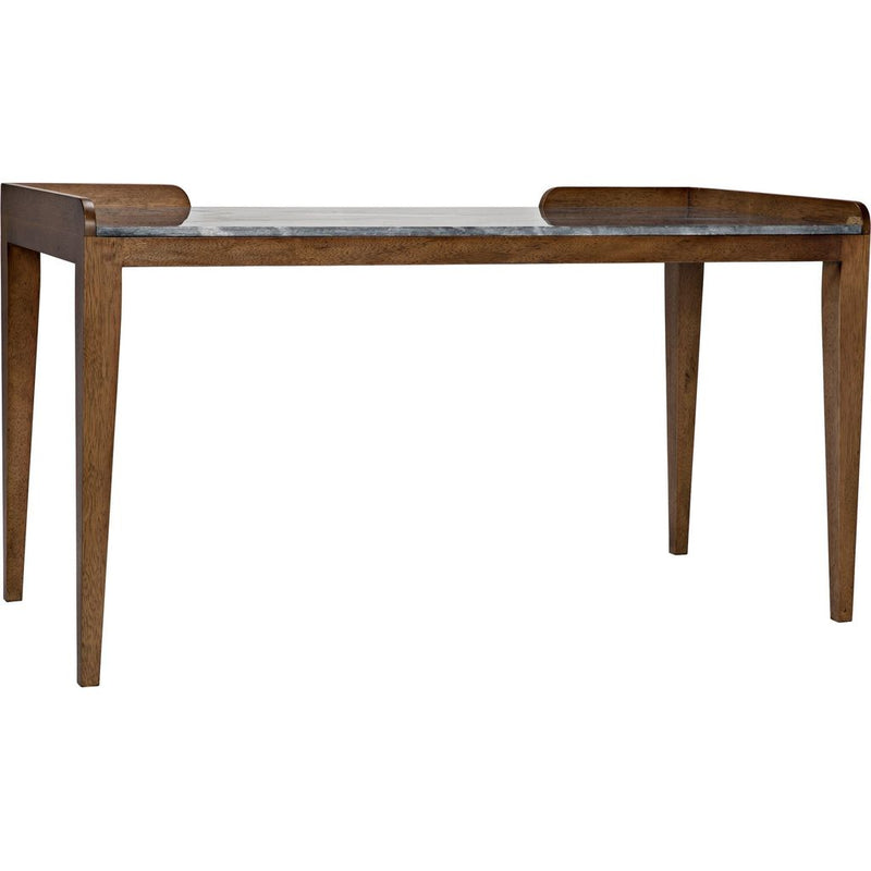 Primary vendor image of Noir Wod Ward Desk - Walnut & Night Snow Marble, 60