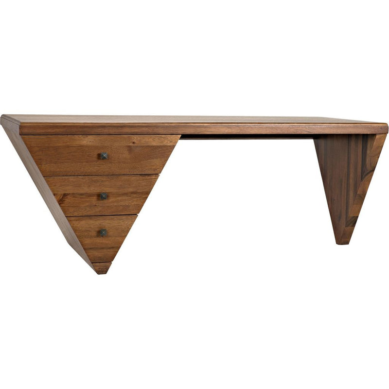 Primary vendor image of Noir Tetramo Desk, Dark Walnut, 80