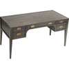 Noir Africa Desk, Pale - Mahogany & Veneer, 60" W