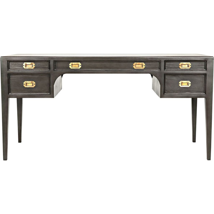 Primary vendor image of Noir Africa Desk, Pale - Mahogany & Veneer, 60" W