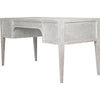 Noir Africa Desk, White Wash - Mahogany & Veneer, 60" W