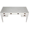 Noir Africa Desk, White Wash - Mahogany & Veneer, 60" W