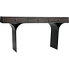 Noir Truss Desk, Ebony Walnut w/ Steel Legs, 62" W