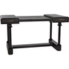 Noir Locarno Desk, Pale - Mahogany & Veneer, 60" W