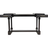 Noir Locarno Desk, Pale - Mahogany & Veneer, 60" W