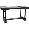 Noir Locarno Desk, Pale - Mahogany & Veneer, 60" W