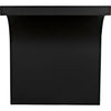 Noir Maximus Desk, Black Metal - Industrial Steel, 66" W