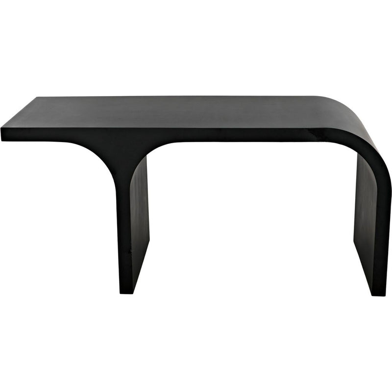 Primary vendor image of Noir Maximus Desk, Black Metal - Industrial Steel, 66