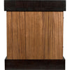 Noir Bentley Desk, Dark/Ebony Walnut, 76" W