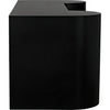 Noir Concierge Desk, Black Steel, 76" W