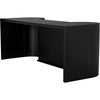 Noir Concierge Desk, Black Steel, 76" W