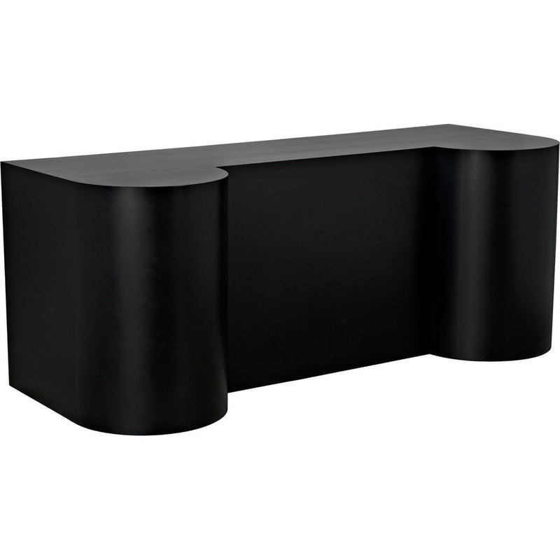 Primary vendor image of Noir Concierge Desk, Black Steel, 76