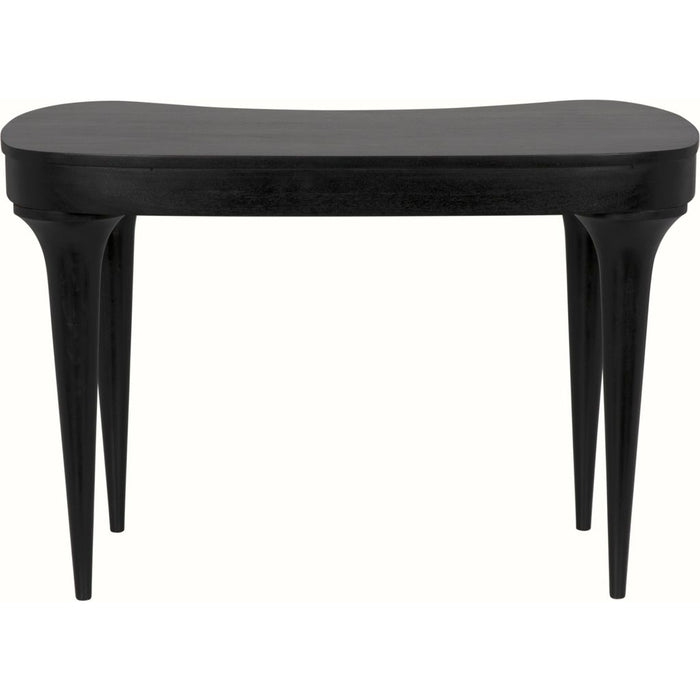 Noir Rennie Desk - Mahogany, 45" W