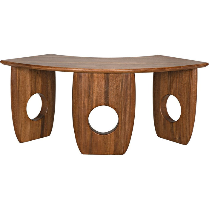 Primary vendor image of Noir Lobster Desk, Dark Walnut, 71" W