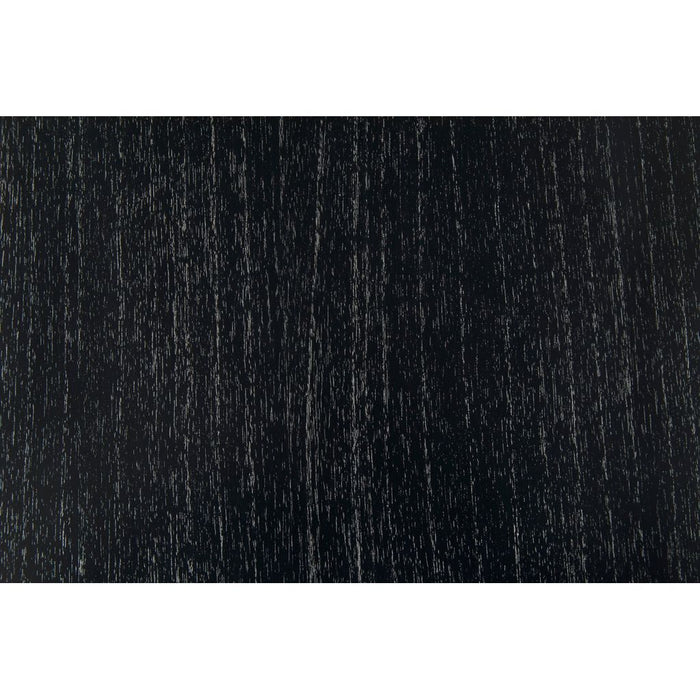 Noir Zigmund Desk, Cinder Black - Mahogany, 69.5" W