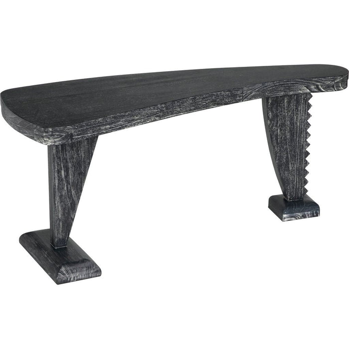 Primary vendor image of Noir Zigmund Desk, Cinder Black - Mahogany, 69.5" W