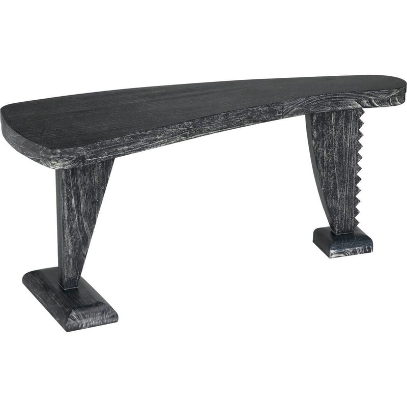 Primary vendor image of Noir Zigmund Desk, Cinder Black - Mahogany, 69.5