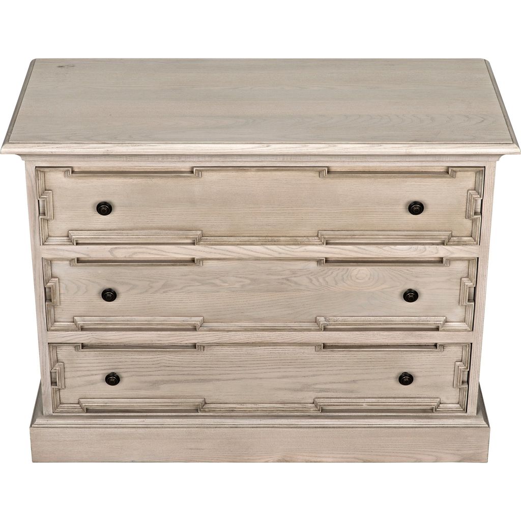 Noir Adora Chest, Vintage Grey - Elm & Veneer, 42" W