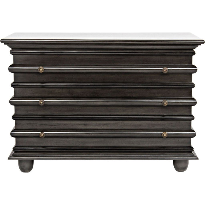 Primary vendor image of Noir Ascona Small Chest, Pale - Mahogany & Veneer, 42" W