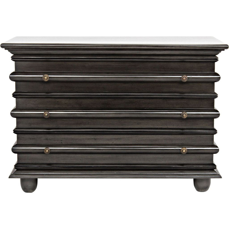 Primary vendor image of Noir Ascona Small Chest, Pale - Mahogany & Veneer, 42