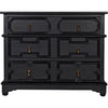 Noir Watson Dresser, Pale - Mahogany & Veneer, 40" W