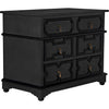 Noir Watson Dresser, Pale - Mahogany & Veneer, 40" W