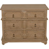 Noir Watson Dresser, Weathered - Mahogany, 40" W