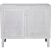 Noir Daryl Dresser, White Wash - Mahogany & Veneer, 38" W