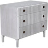 Noir Daryl Dresser, White Wash - Mahogany & Veneer, 38" W