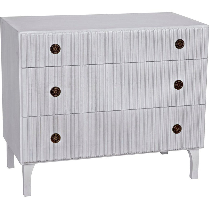 Primary vendor image of Noir Daryl Dresser, White Wash - Mahogany & Veneer, 38