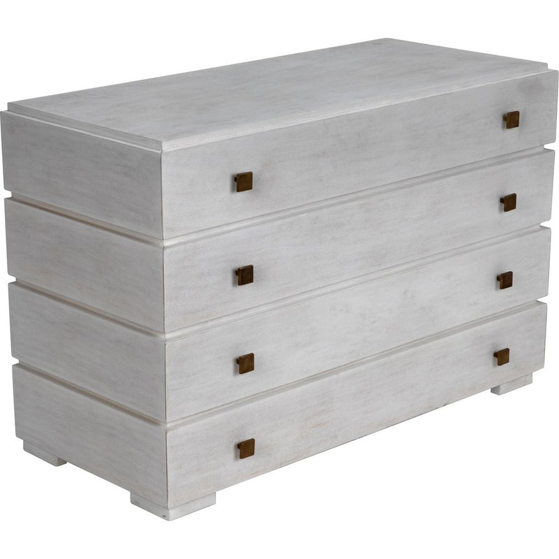 Primary vendor image of Noir Hofman Dresser, White Wash - Mahogany & Veneer, 49.5