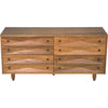 Noir Diamond Double Chest, Dark Walnut, 72.5" W