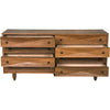 Noir Diamond Double Chest, Dark Walnut, 72.5" W