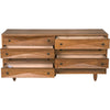 Noir Diamond Double Chest, Dark Walnut, 72.5" W